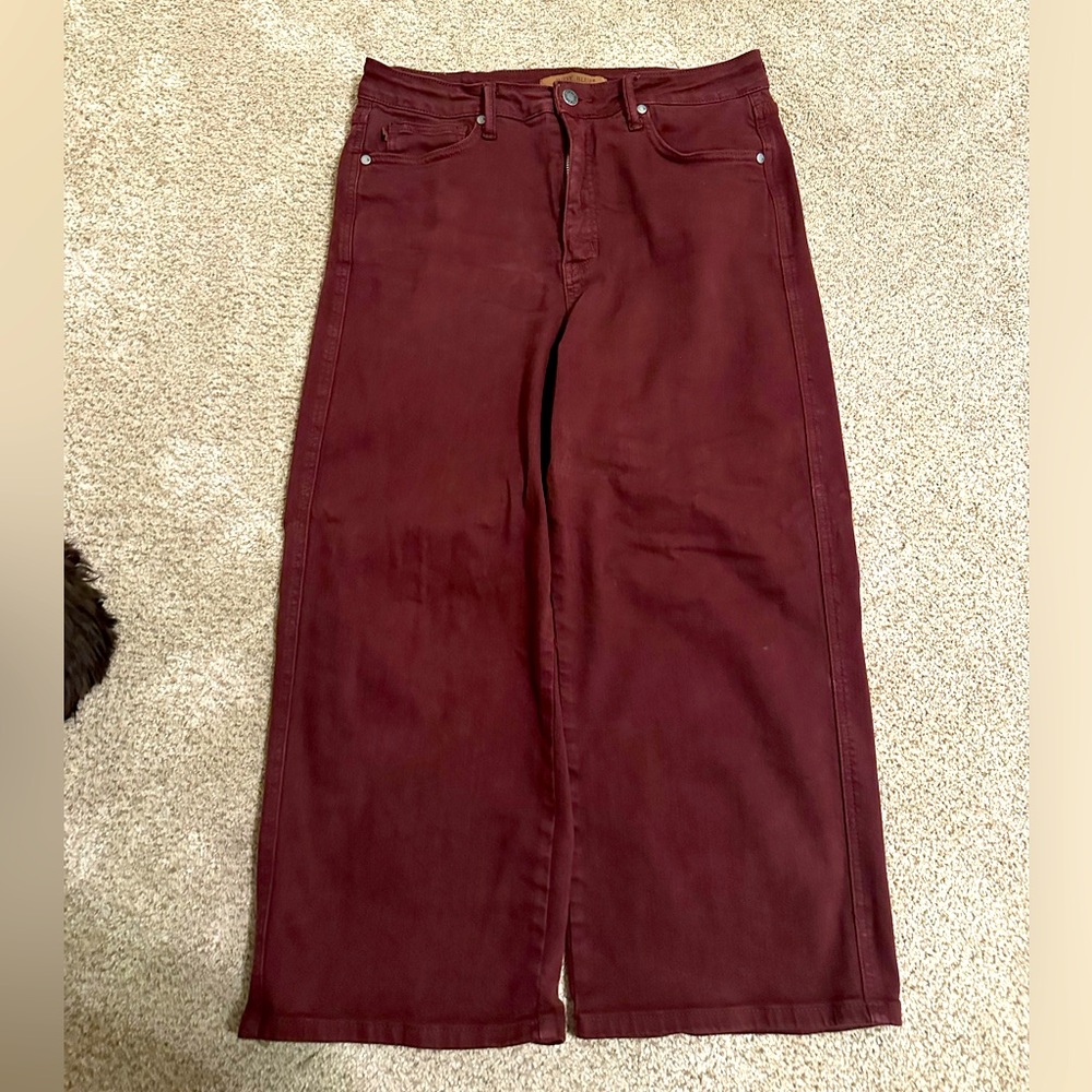Judy Blue Maroon/Burgundy jeans
